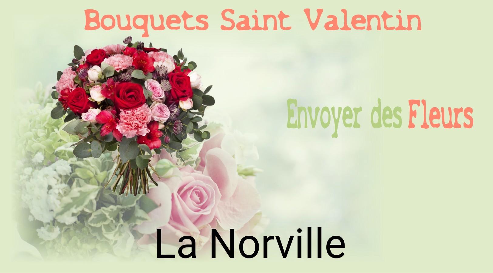 Roses de Saint-Valentin livrées à La Norville